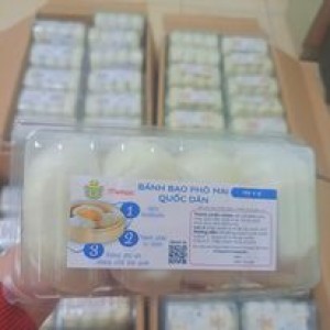 Bánh bao xá xíu phô mai