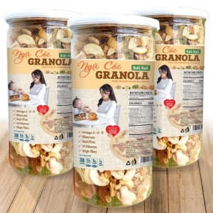 Thực đơn cho bữa sáng lành mạnh với hạt ngũ cốc Granola