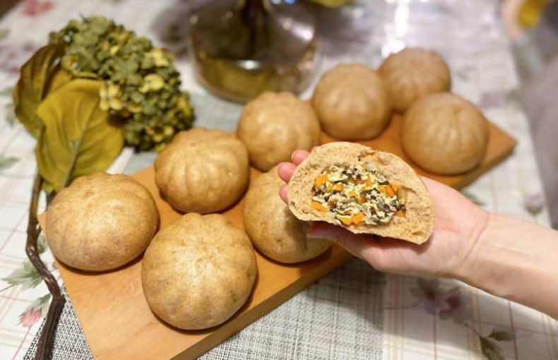 Bỏ túi cách làm bánh bao nguyên cám siêu ngon cho chị em