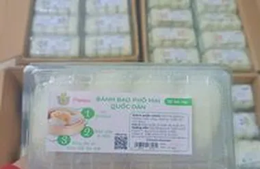 Bánh bao bò sốt phô mai