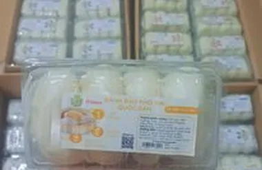 Bánh bao gà nấm phô mai